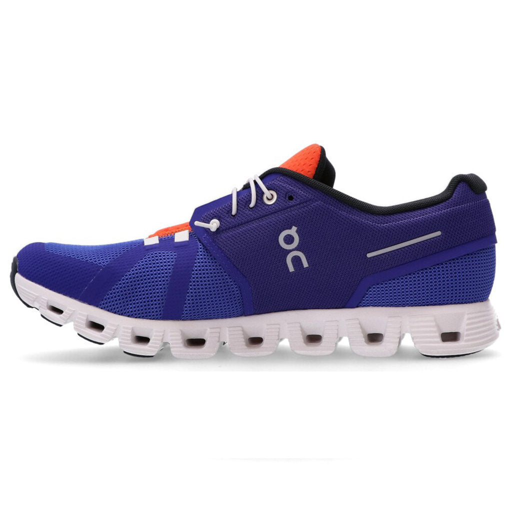 On Running Cloud 5 Push Textile Men's Low-Top Trainers#color_cobalt indigo