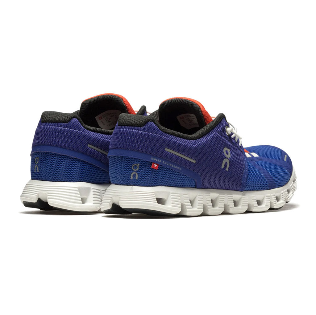 On Running Cloud 5 Push Textile Women's Low-Top Trainers#color_cobalt indigo