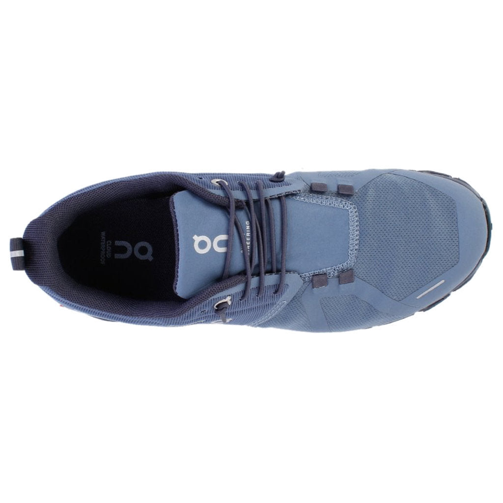 On Cloud 5 Waterproof Textile Synthetic Women's Trainers#color_metal navy