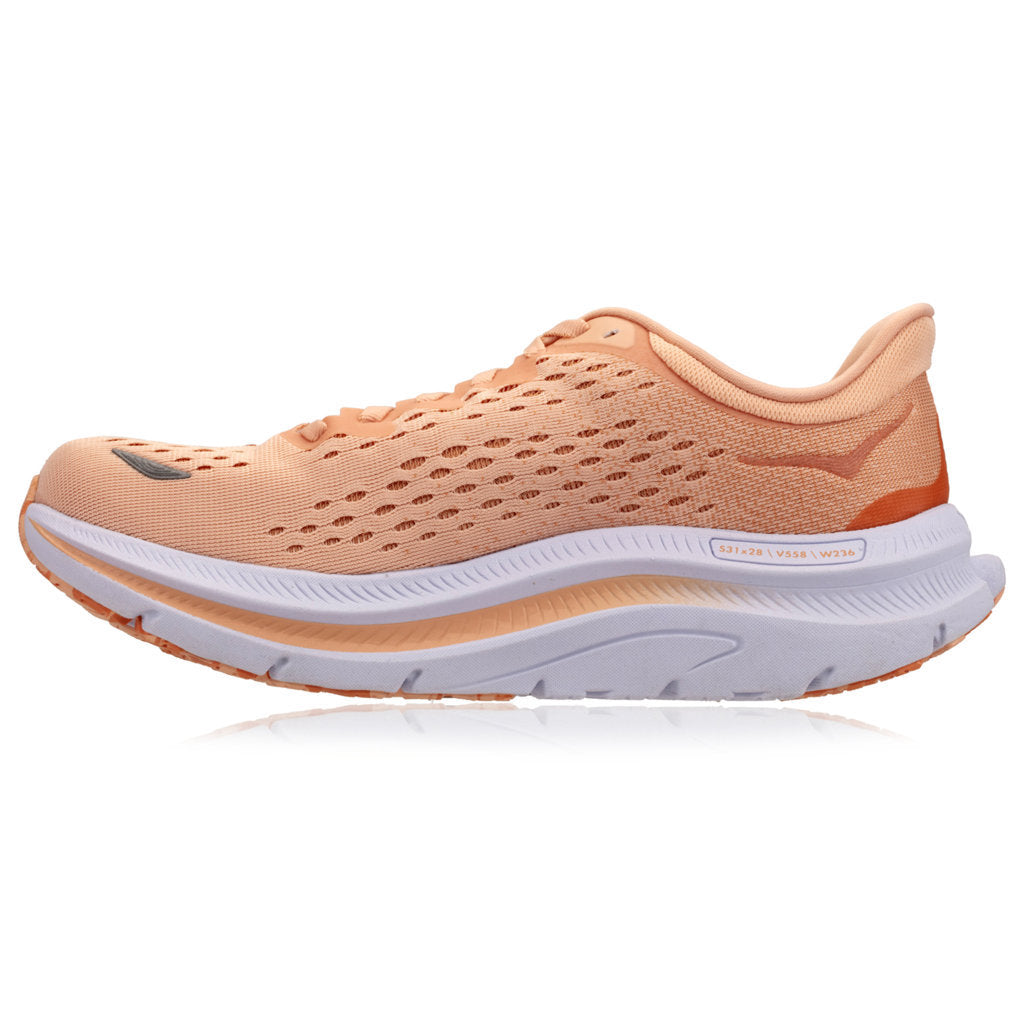 Hoka Kawana Mesh Women's Running Shoes#color_peach parfait shell coral