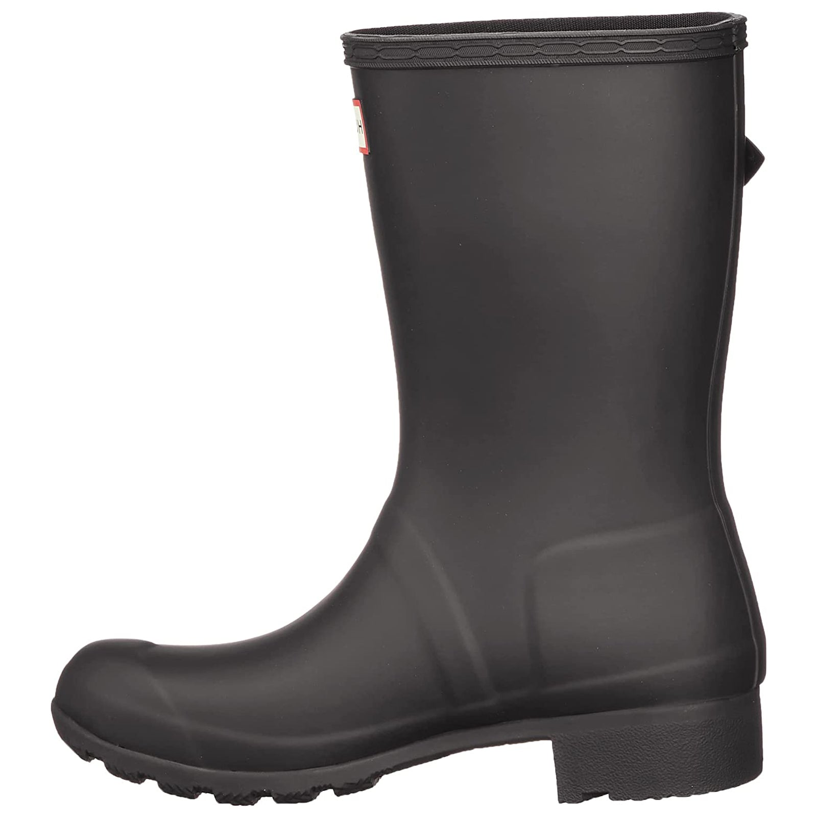 Hunter Original Tour Rubber Women's Short Wellington Boots#color_black