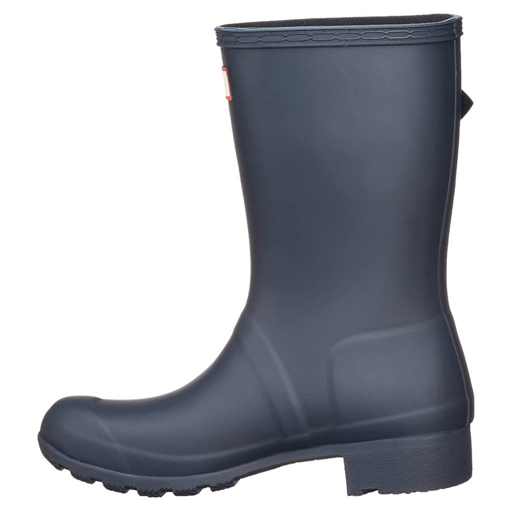 Hunter Original Tour Rubber Women's Short Wellington Boots#color_navy