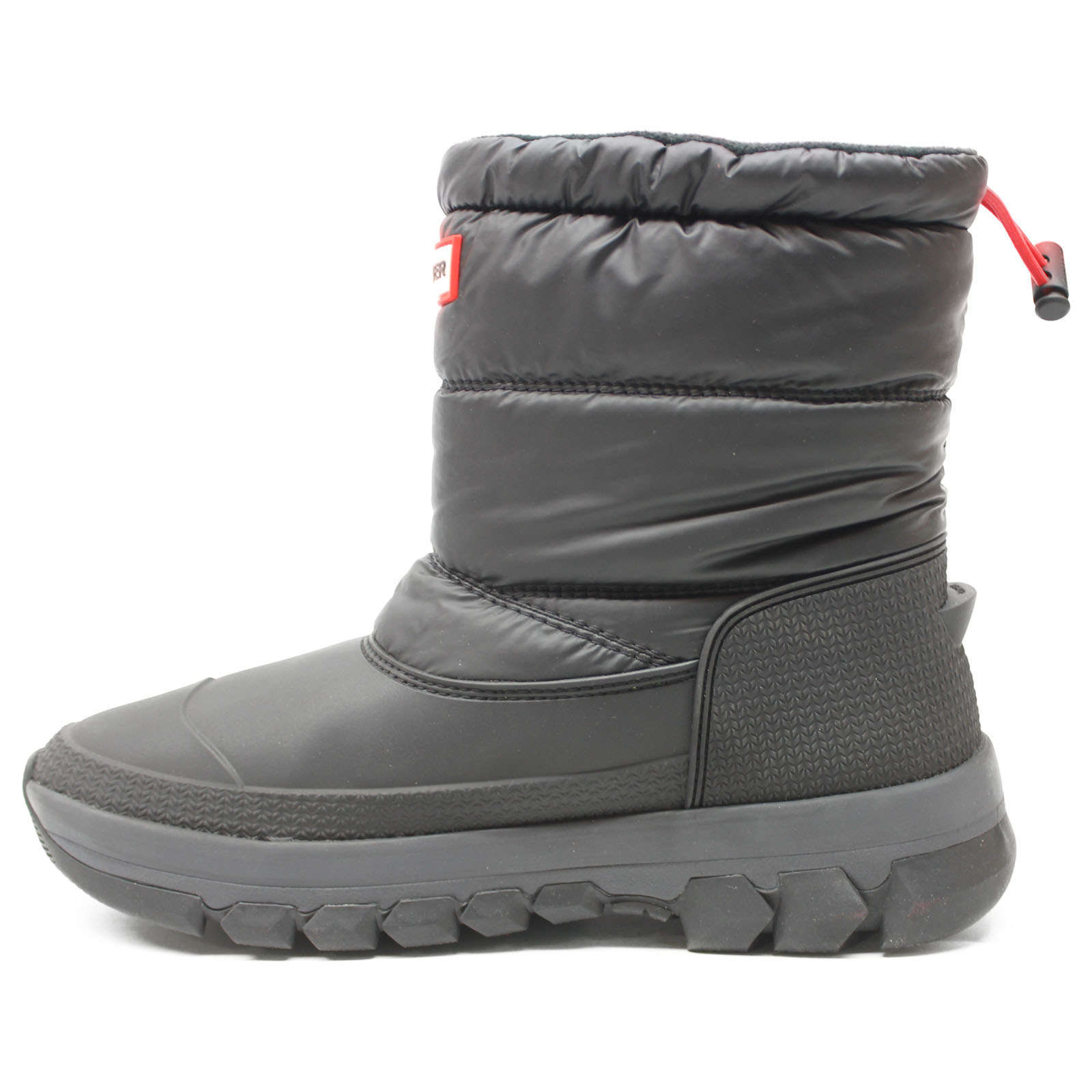 Hunter Original Insulated Short BT Rubber Women's Snow Boots#color_black