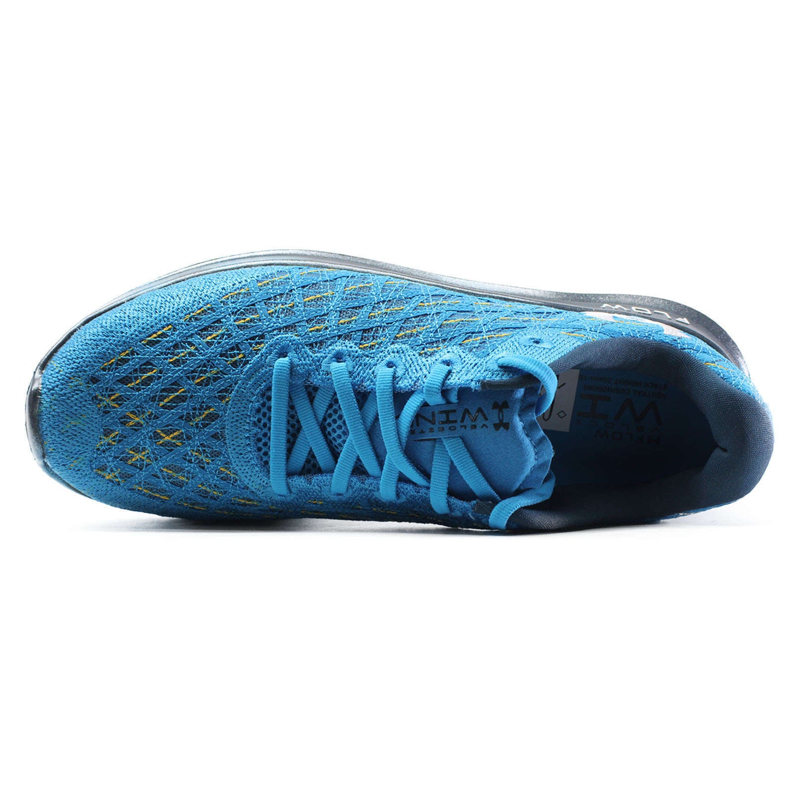 Under Armour Flow Velociti Wind Synthetic Textile Men's Low-Top Trainers#color_blue blue