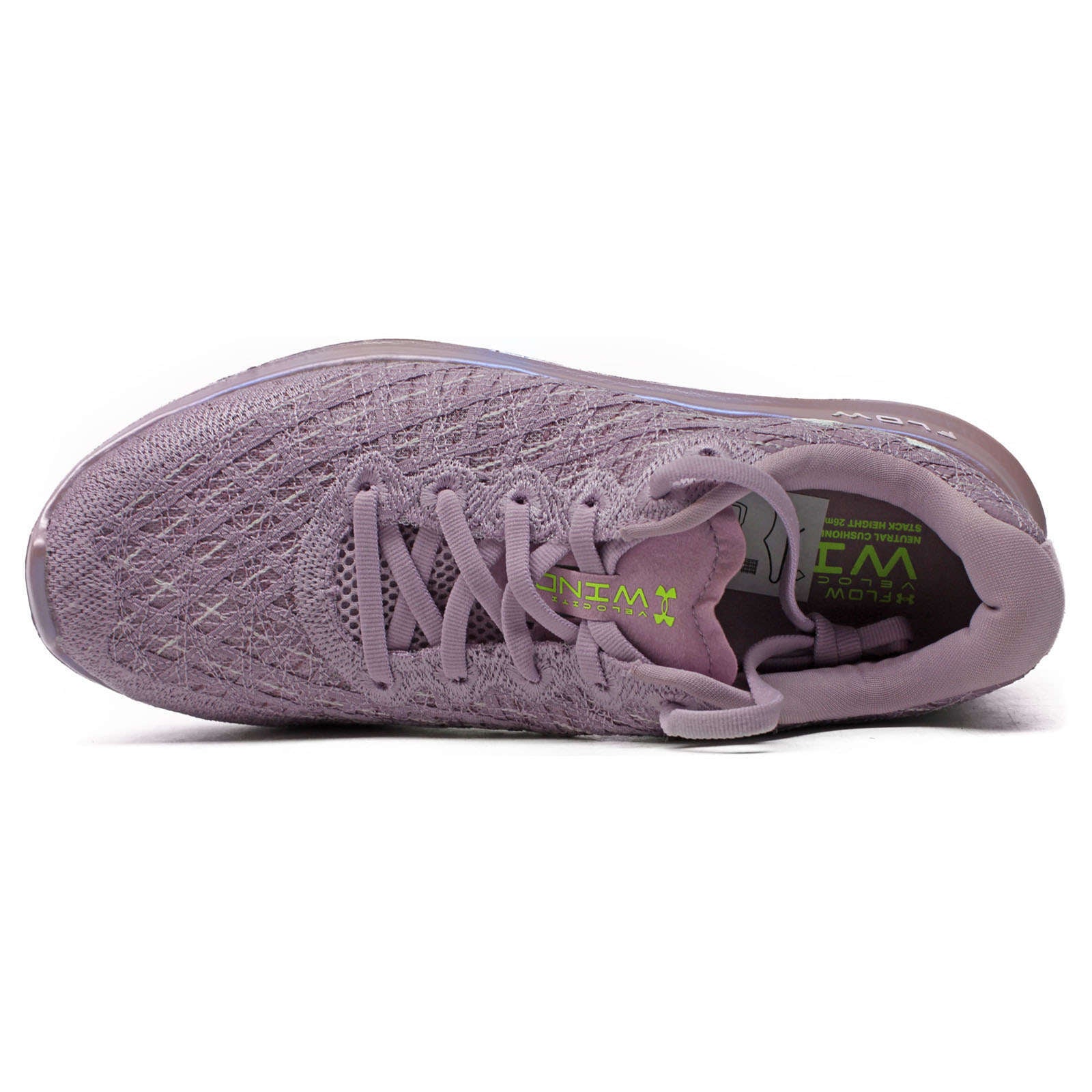 Under Armour Flow Velociti Wind Synthetic Textile Women's Low-Top Trainers#color_pink pink