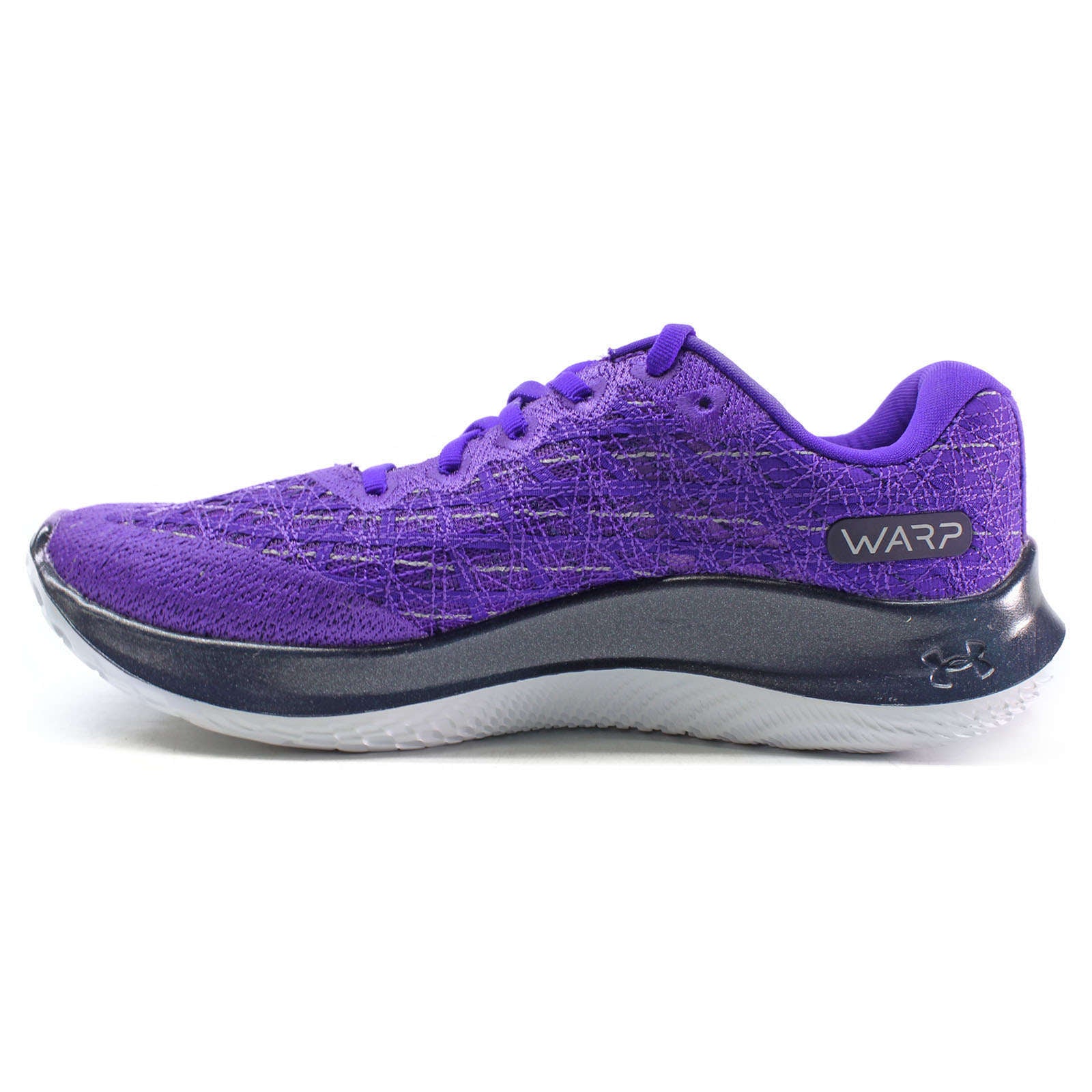 Under Armour Flow Velociti Wind Synthetic Textile Women's Low-Top Trainers#color_purple navy