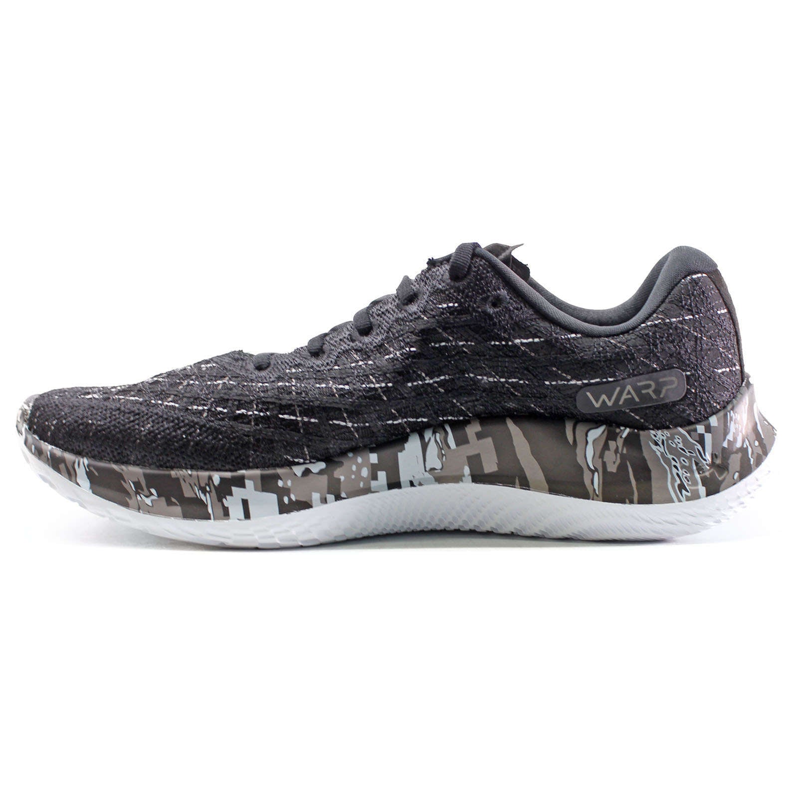 Under Armour Flow Velociti Wind Rfcamo Synthetic Textile Men's Low-Top Trainers#color_black grey