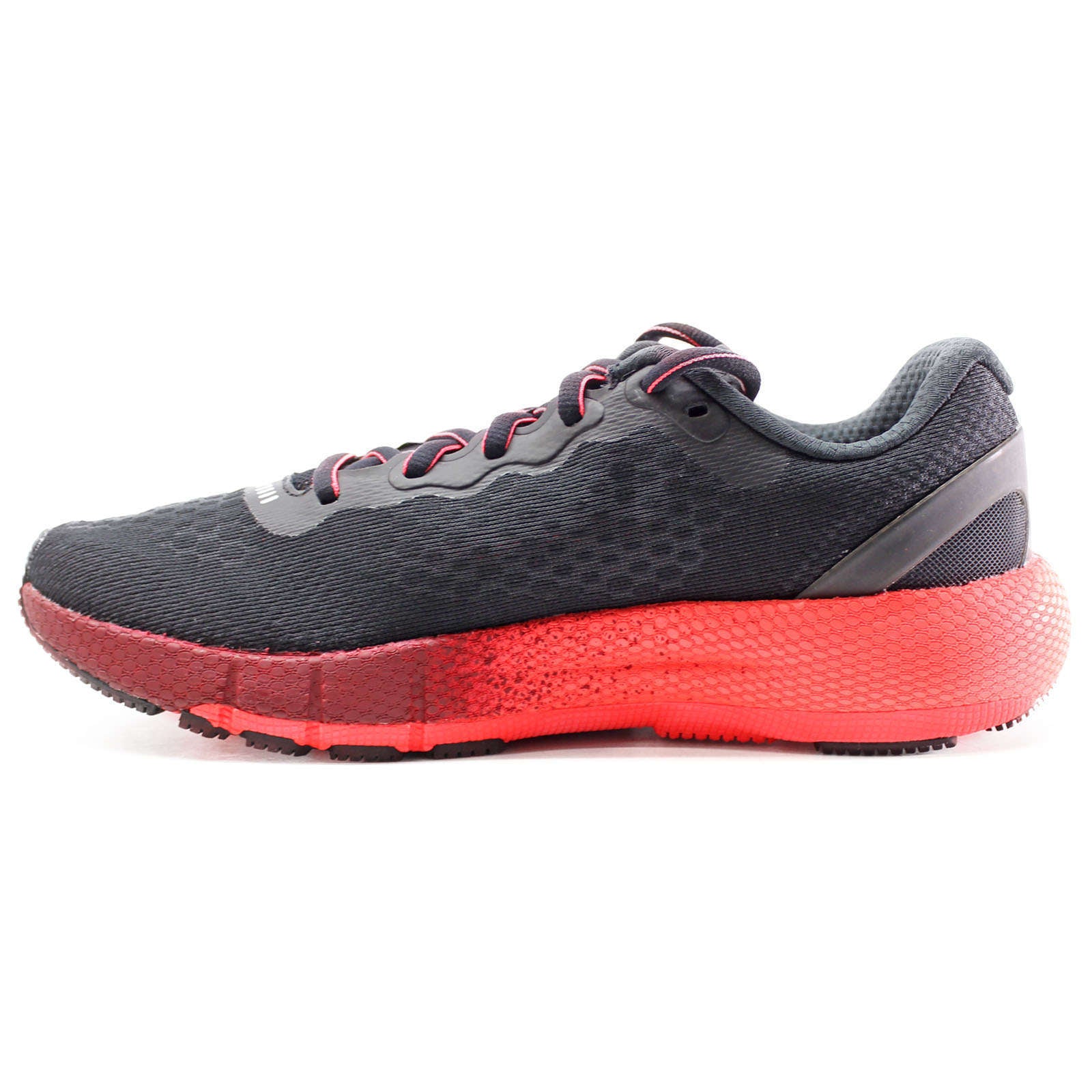 Under Armour HOVR Machina 2 CLRSHFT Synthetic Textile Women's Low-Top Trainers#color_black red