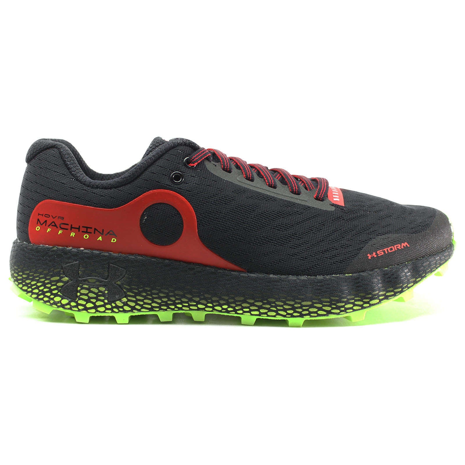 Under Armour HOVR Machina Off Road Synthetic Textile Men's Low-Top Trainers#color_black black