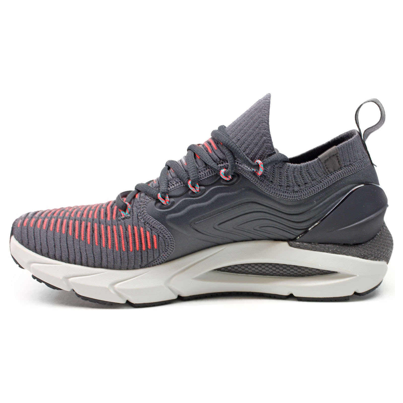 Under Armour HOVR Phantom 2 INKNT Synthetic Textile Men's Low-Top Trainers#color_grey red