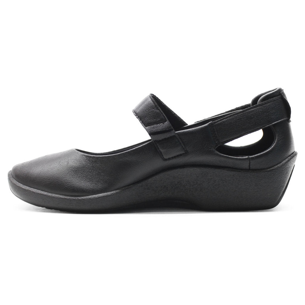 Arcopedico L51 Leather Womens Shoes#color_black