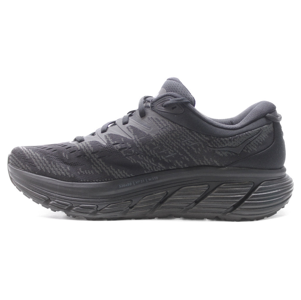 Hoka One One Gaviota 4 Mesh Men's Low-Top Road Running Trainers#color_black black