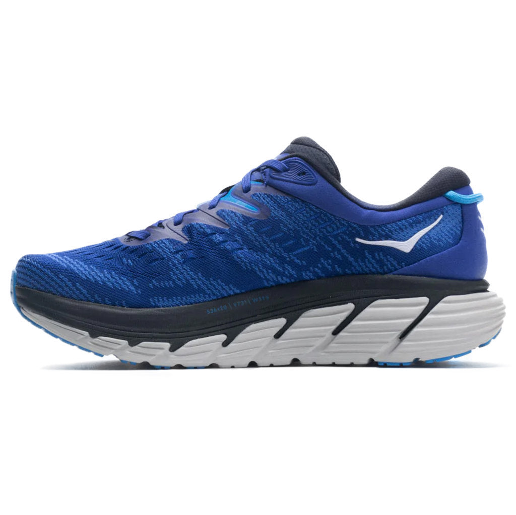 Hoka One One Gaviota 4 Mesh Men's Low-Top Road Running Trainers#color_bluing blue graphite