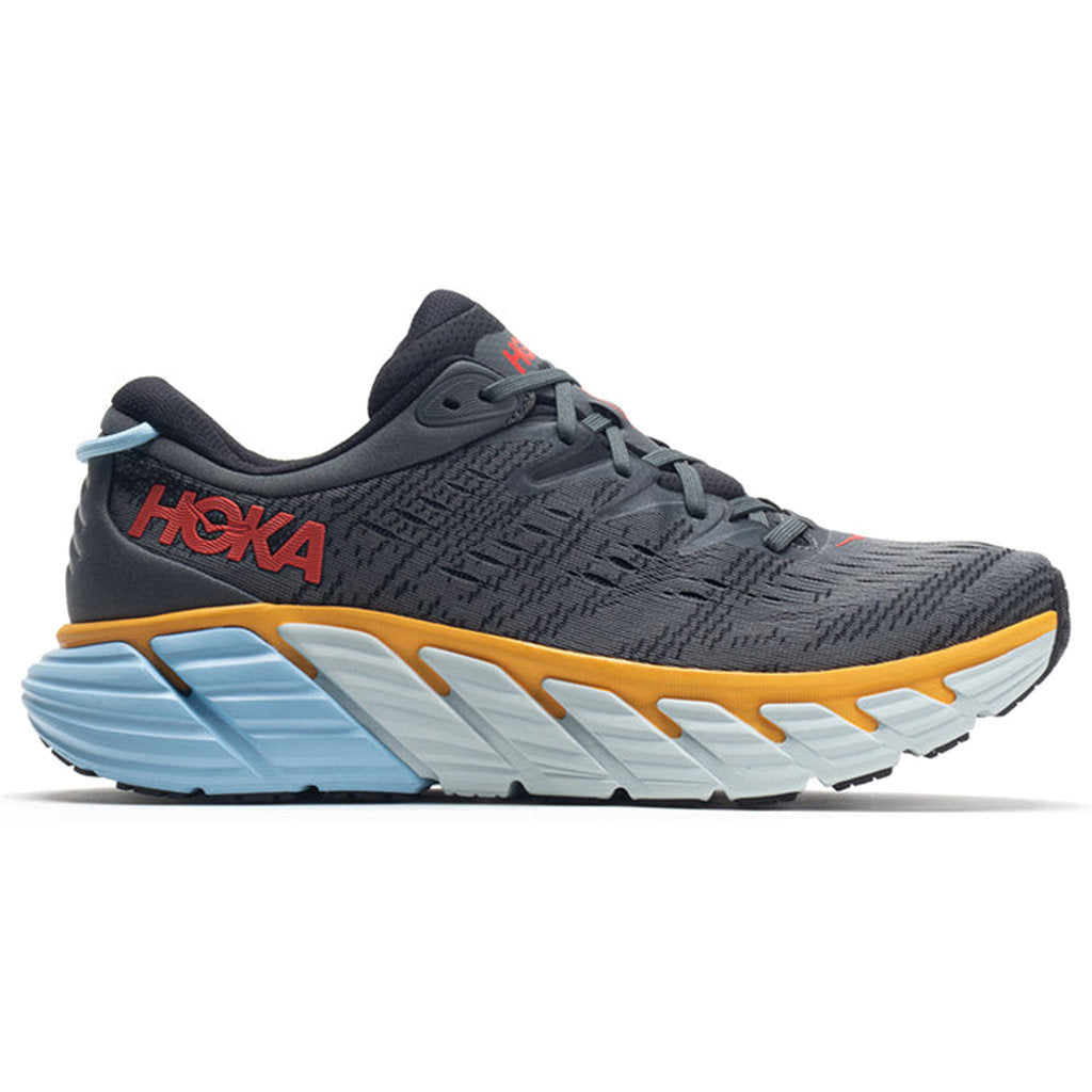 Hoka One One Gaviota 4 Mesh Men's Low-Top Road Running Trainers#color_castle rock anthracite