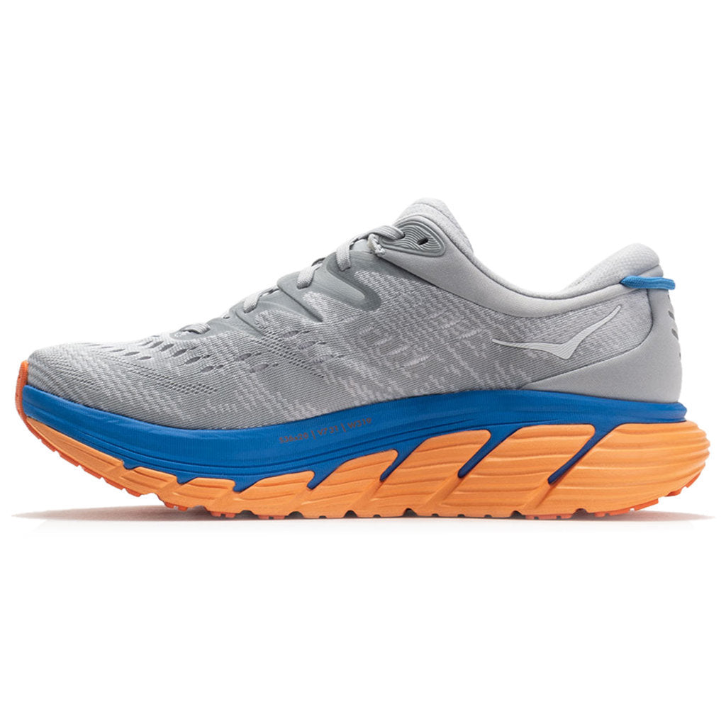 Hoka One One Gaviota 4 Mesh Men's Low-Top Road Running Trainers#color_harbor mist nimbus cloud