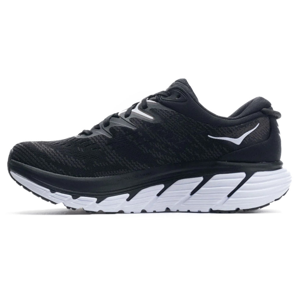 Hoka One One Gaviota 4 Mesh Women's Low-Top Road Running Trainers#color_black white