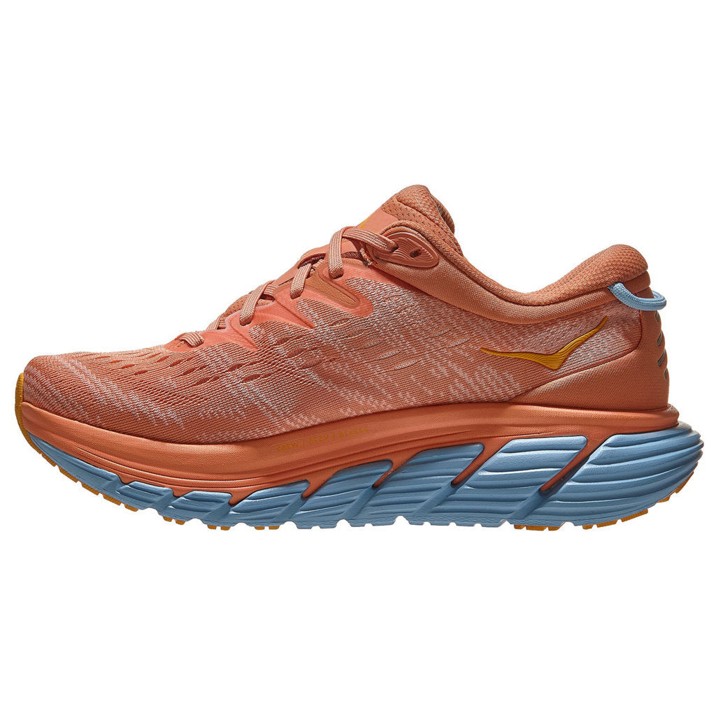 Hoka One One Gaviota 4 Mesh Women's Low-Top Road Running Trainers#color_shell coral peach parfait