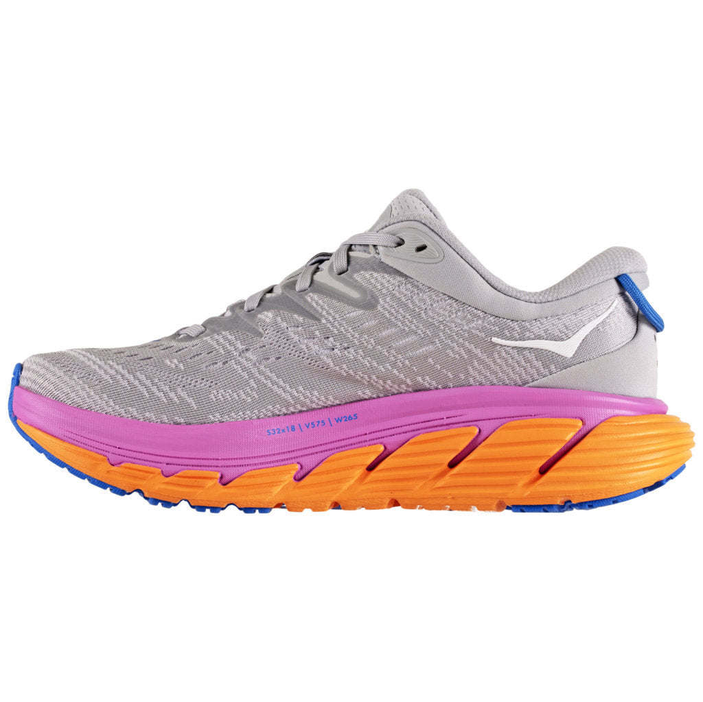 Hoka One One Gaviota 4 Mesh Women's Low-Top Road Running Trainers#color_harbor mist nimbus cloud