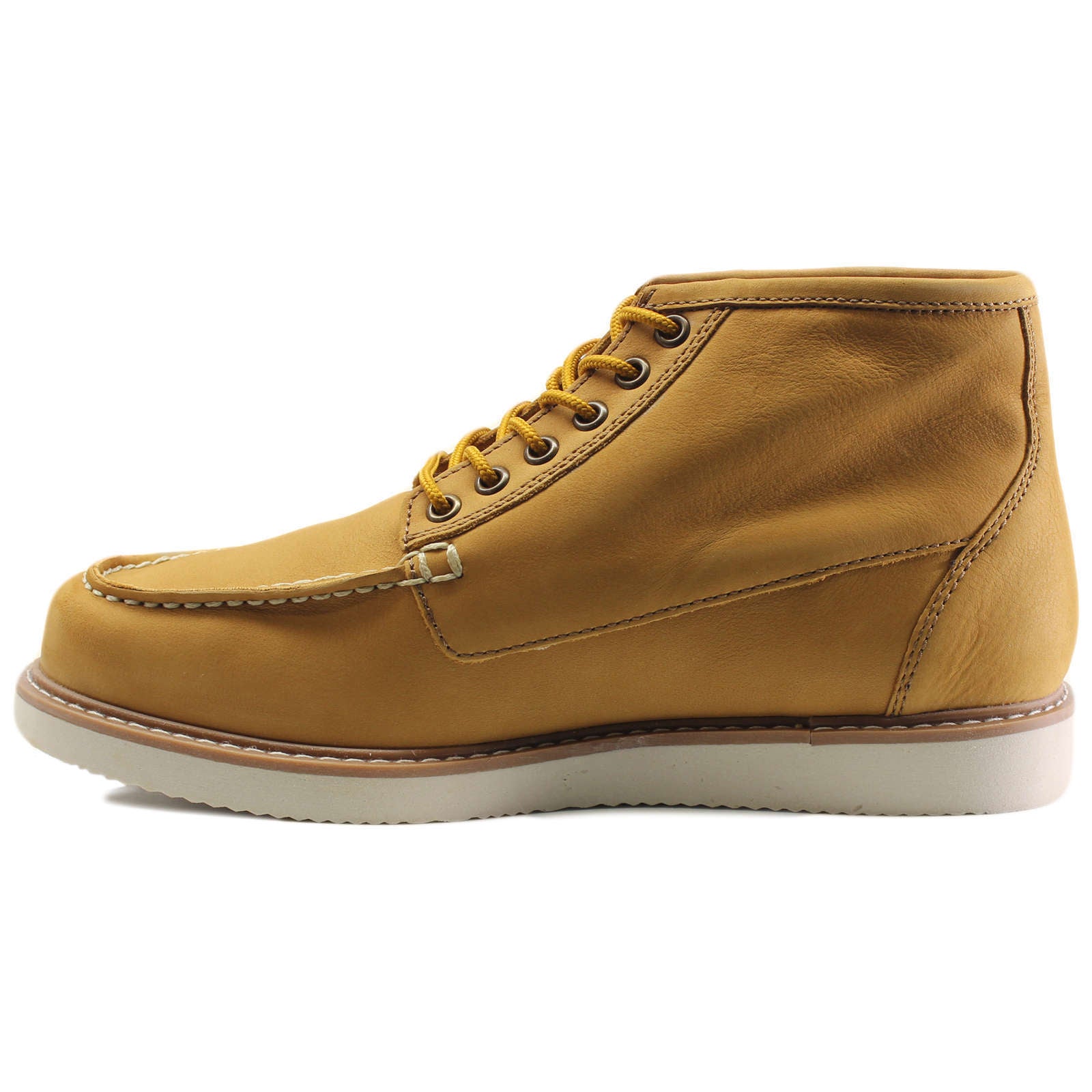 Timberland Newmarket II Moc Toe Chukka Nubuck Mens Boots#color_wheat