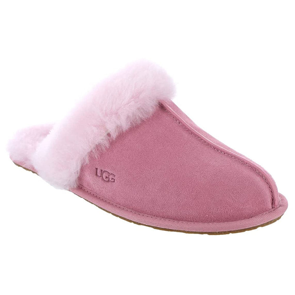 UGG Scuffette II Sheepskin Suede Women's Slide Sandals#color_horizon pink