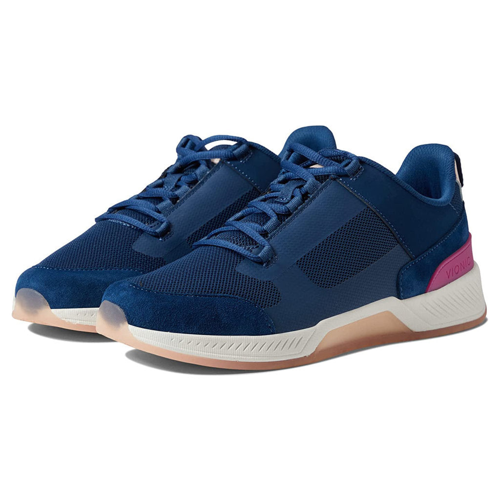 Vionic Fearless Synthetic Textile Womens Trainers#color_dark blue very berry