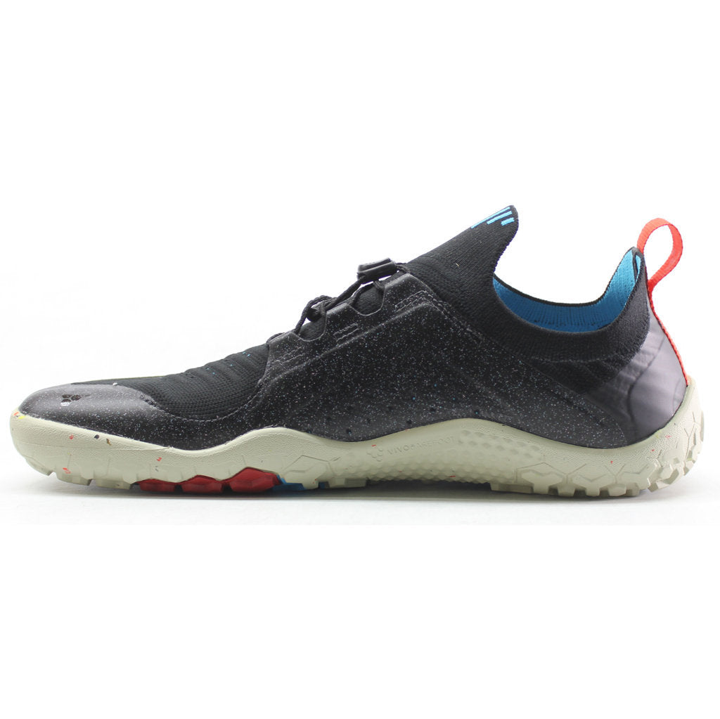 Vivobarefoot Primus Trail Knit FG Finisterre Synthetic Textile Mens Trainers#color_obsidian