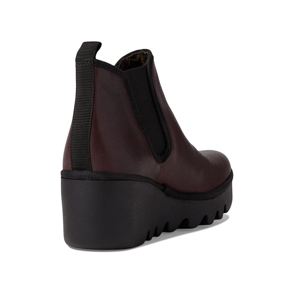 Fly London BYNE349FLY Leather Womens Boots#color_bordeaux