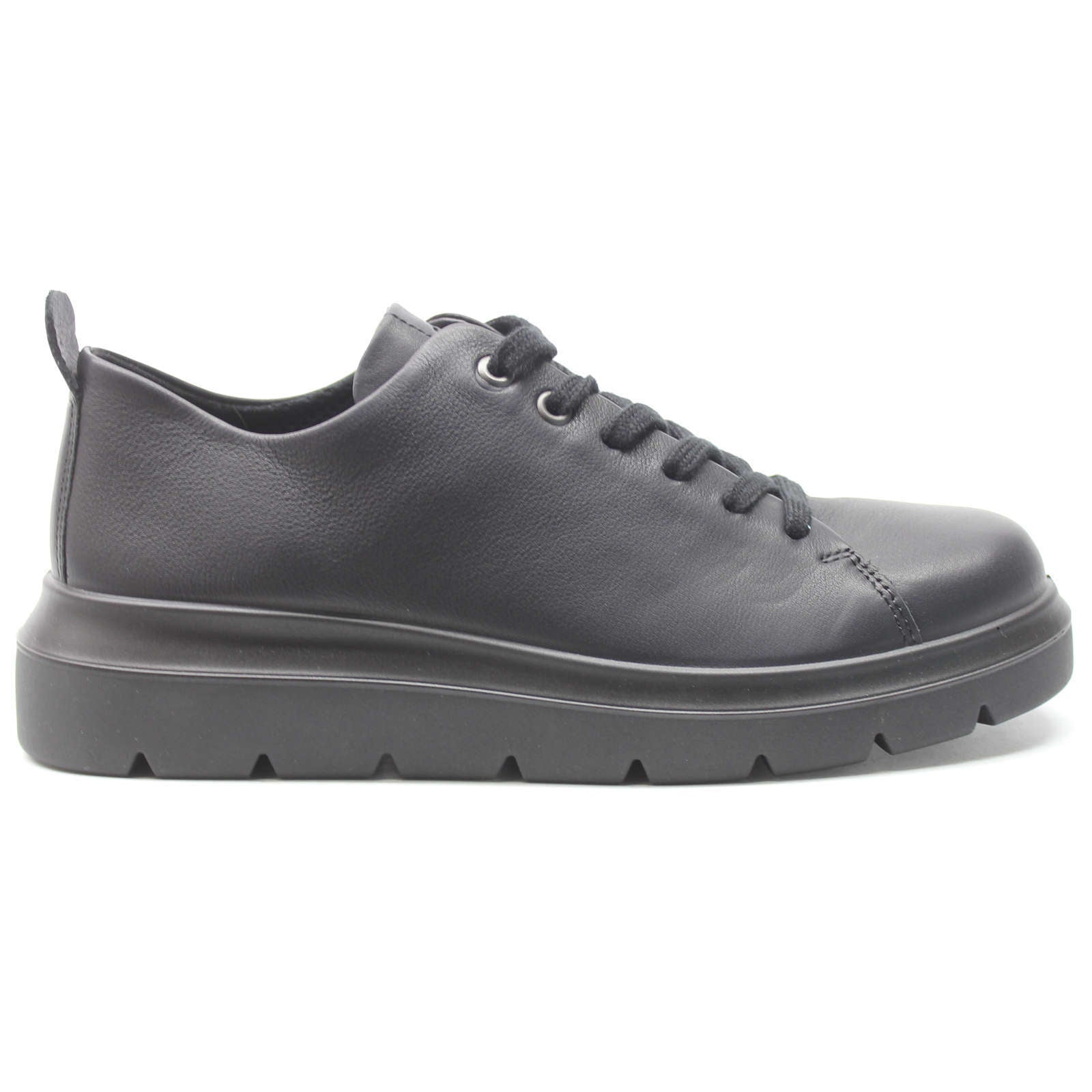 Ecco Nouvelle Leather Womens Shoes#color_black