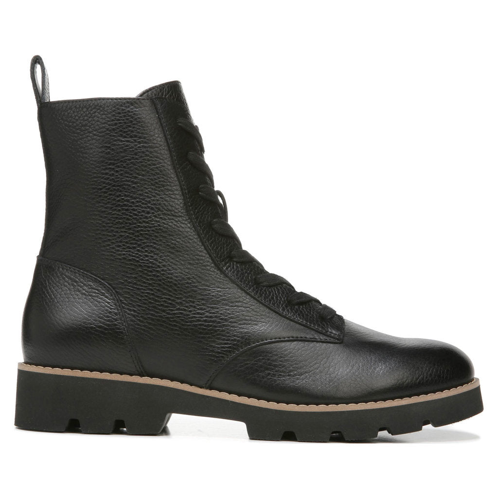 Vionic Lani Leather Womens Boots#color_black