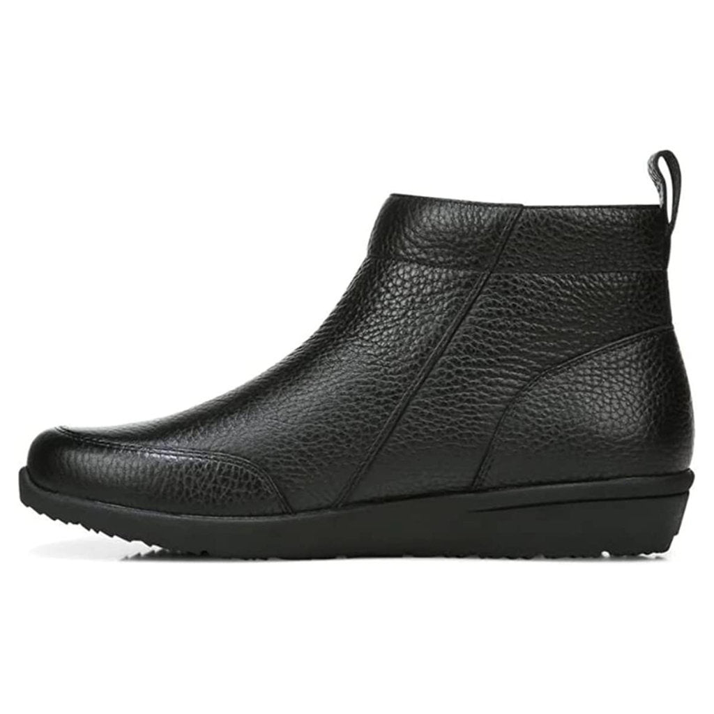 Vionic Lois Leather Womens Boots#color_black