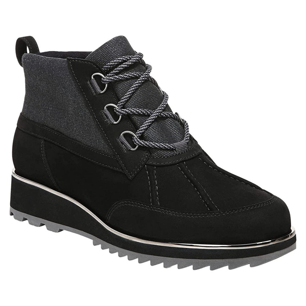 Vionic Nolan Nubuck Textile Womens Boots#color_black