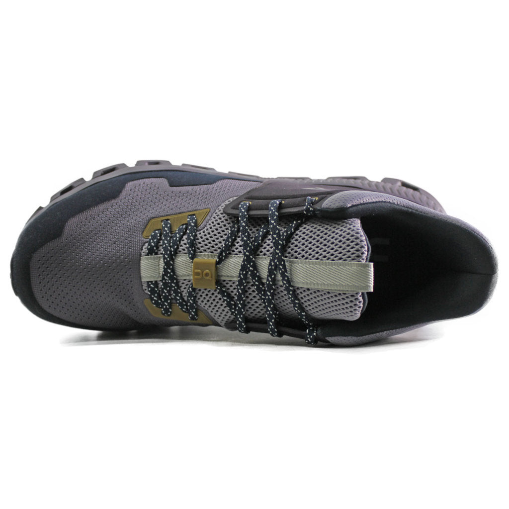 On Running Cloud Hi Edge Textile Men's Low-Top Trainers#color_pebble lilac