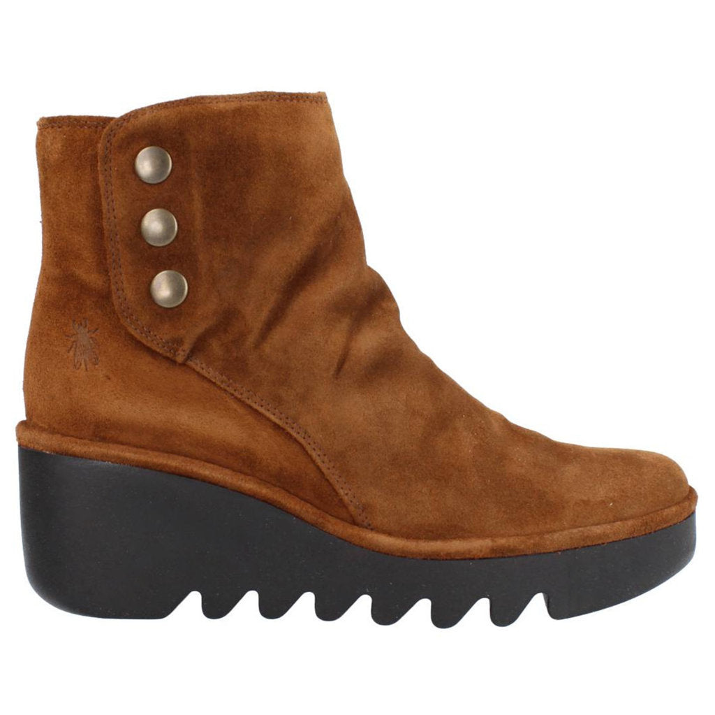 Fly London BROM344FLY Suede Womens Boots#color_camel