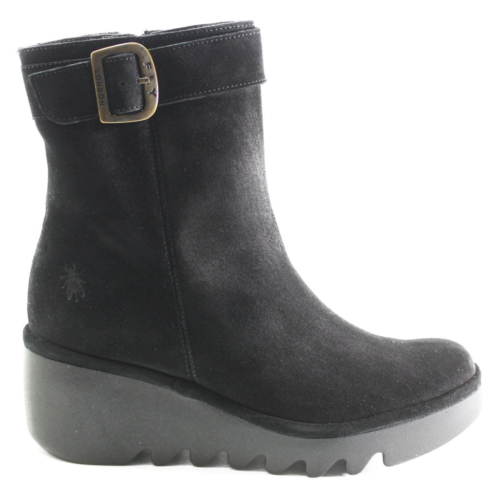 Fly London BEPP396FLY Suede Womens Boots#color_black