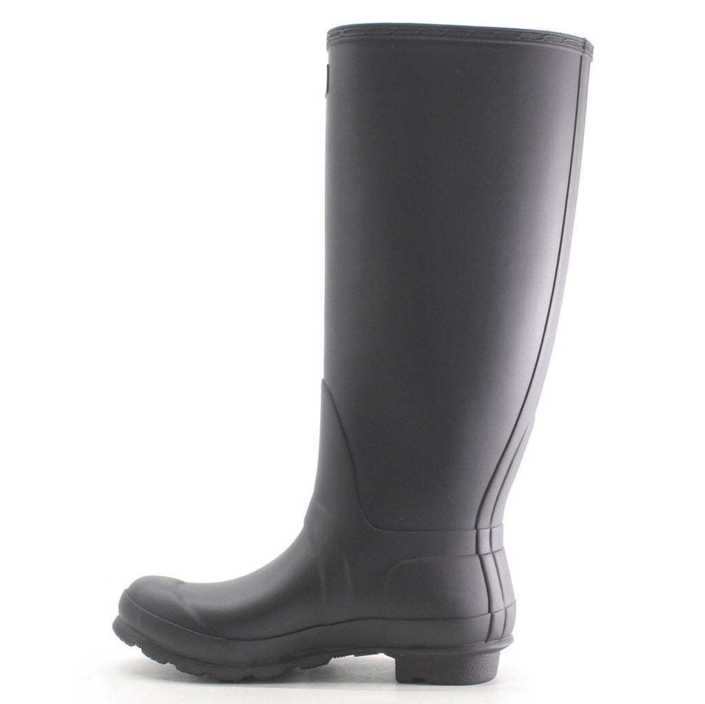 Hunter Original Rubber Women's Tall Wide Wellington Boots#color_black