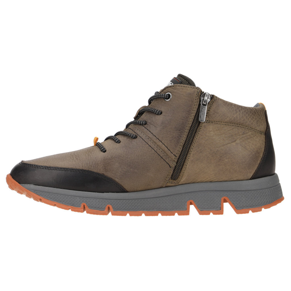 Pikolinos Ferrol Leather Mens Trainers#color_kaki