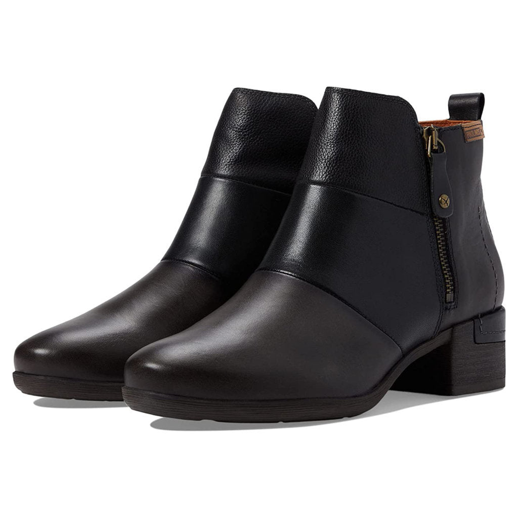 Pikolinos Malaga Leather Womens Boots#color_lead