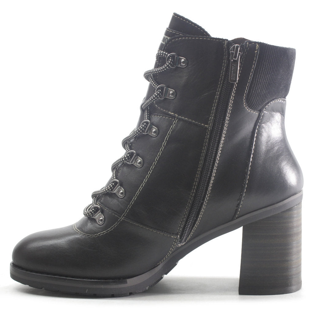 Pikolinos Pompeya W7S-N8851 Leather Womens Boots#color_black