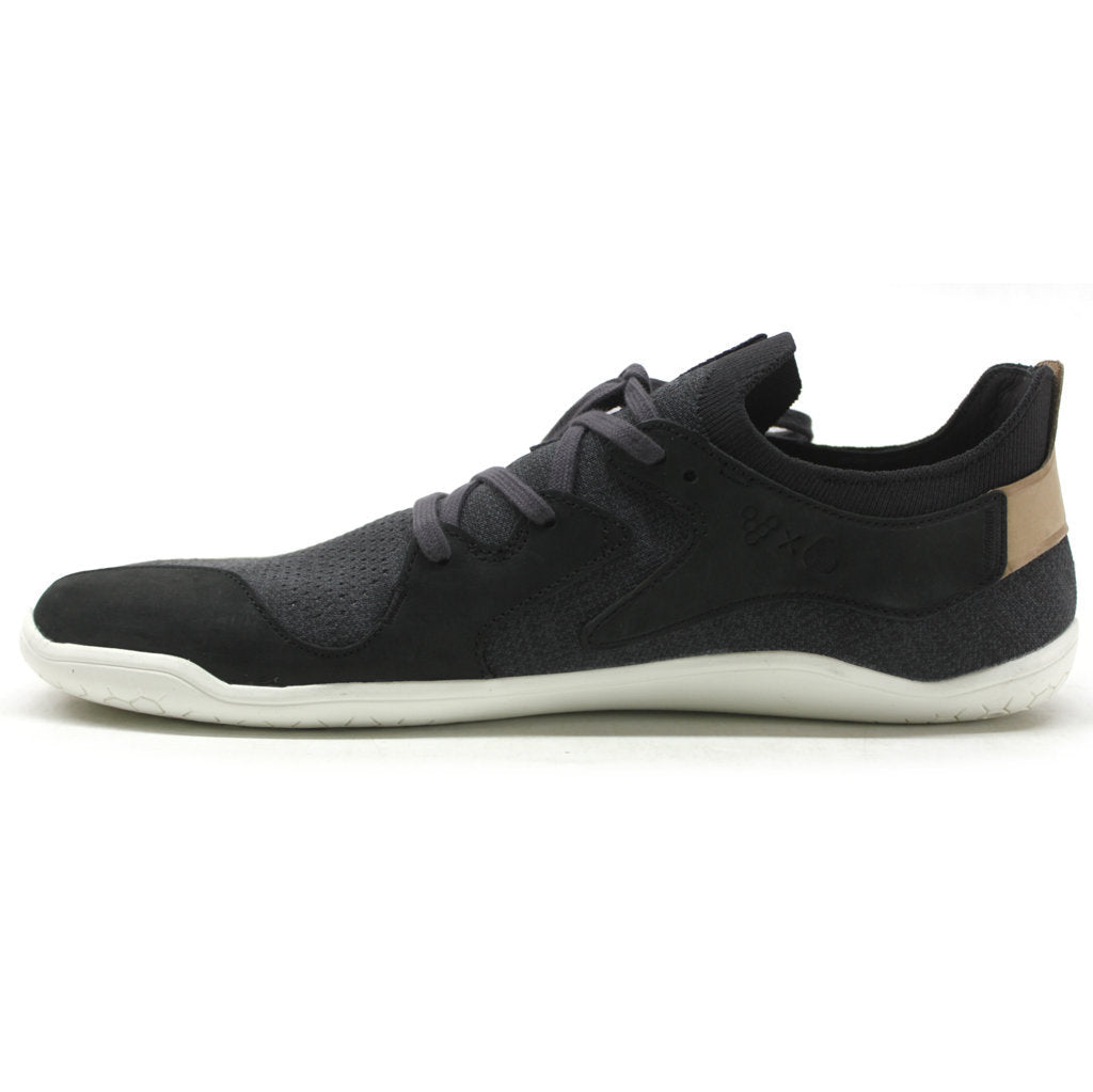 Vivobarefoot Primus Asana Leather Textile Mens Trainers#color_black