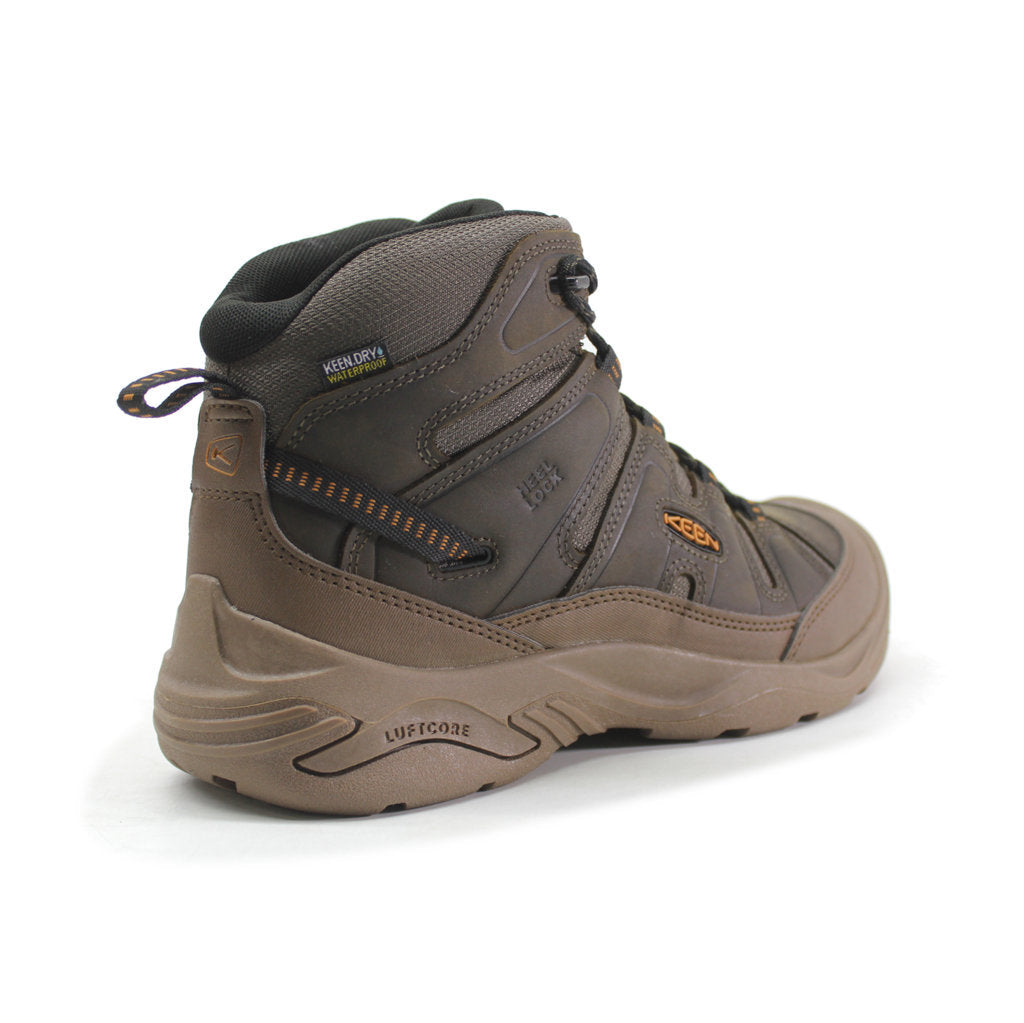 Keen Circadia Mid Leather And Mesh Men's Waterproof Hiking Boots#color_canteen curry