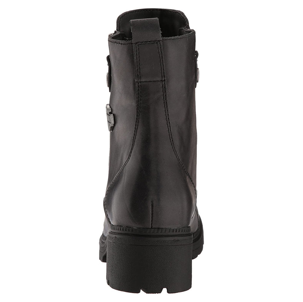 Harley Davidson Amherst Full Grain Leather Women's Riding Boots#color_black