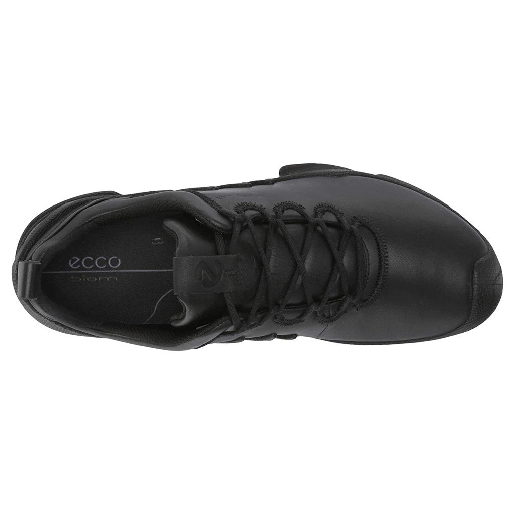 Ecco Biom AEX Leather Mens Trainers#color_black