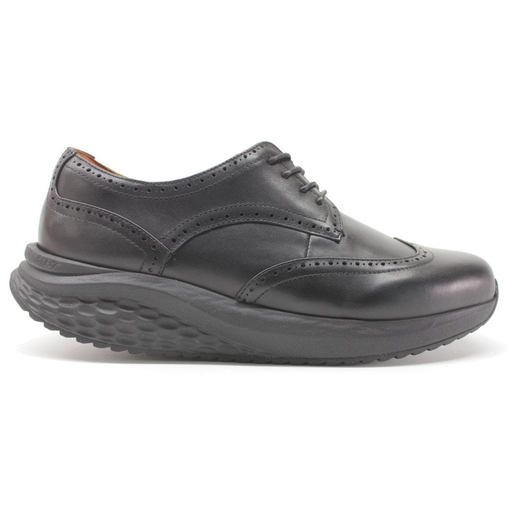 MBT Oxford Wing Tip Nappa Leather Men's Shoes#color_black