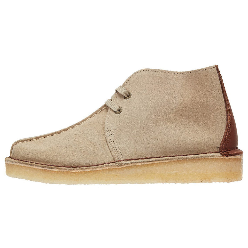 Clarks Originals Trek Hi 50 Suede Mens Boots#color_sand suede