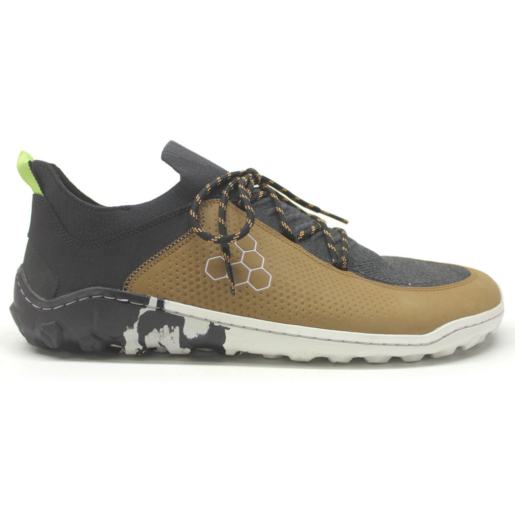 Vivobarefoot Tracker Decon Low FG2 Leather Textile Mens Trainers#color_tan