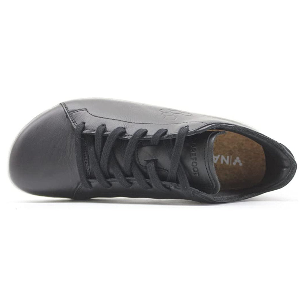 Vivobarefoot Geo Court III Leather Mens Trainers#color_obsidian