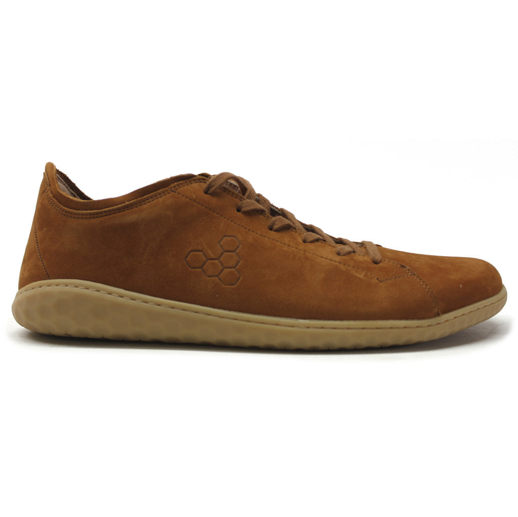 Vivobarefoot Geo Court III Leather Mens Trainers#color_nubuck tan