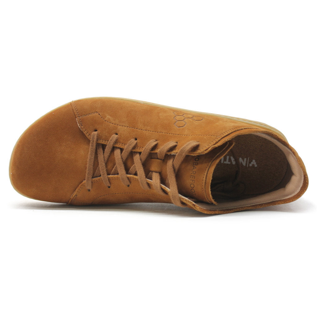 Vivobarefoot Geo Court III Leather Mens Trainers#color_nubuck tan