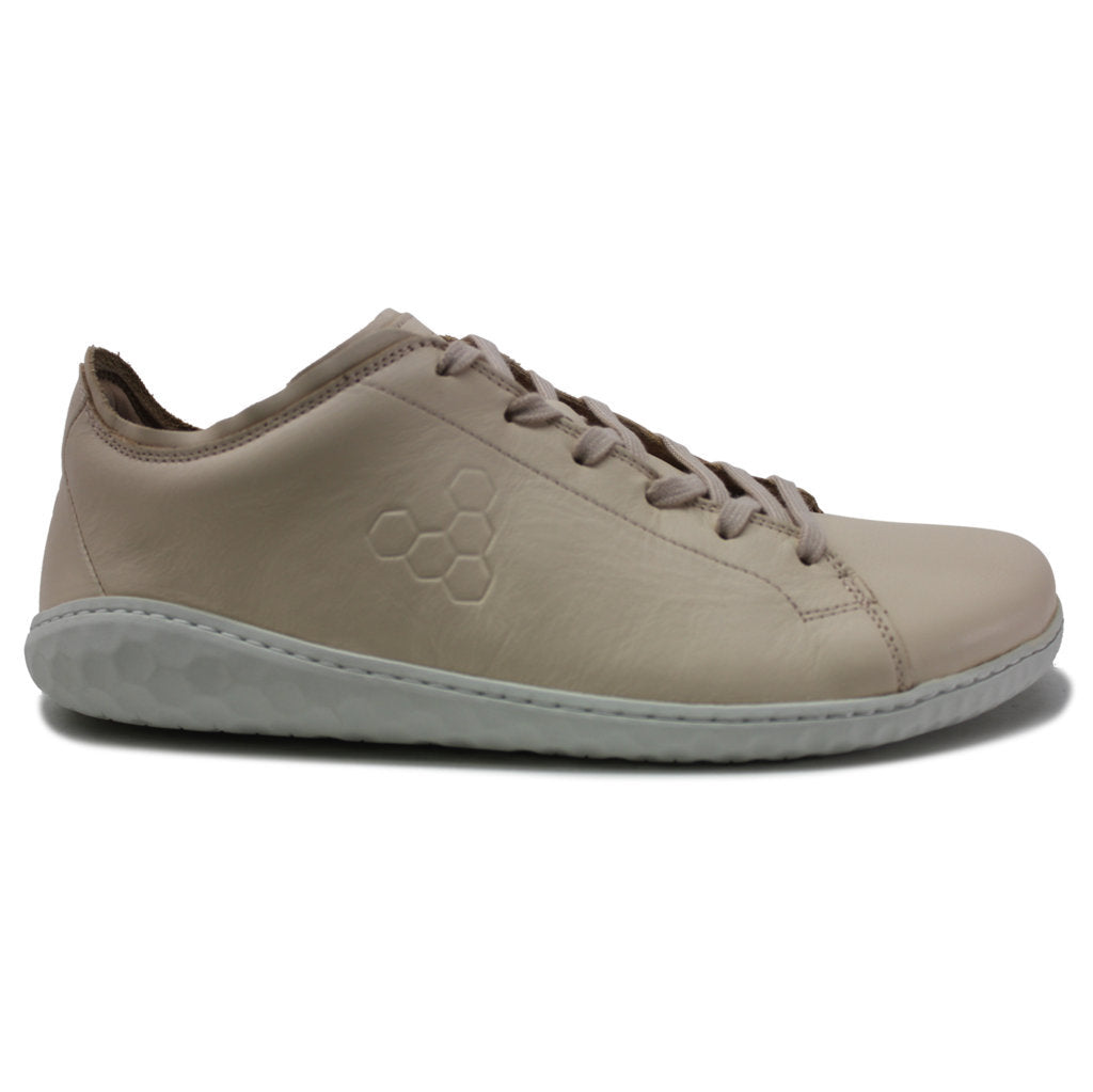 Vivobarefoot Geo Court III Leather Womens Trainers#color_natural