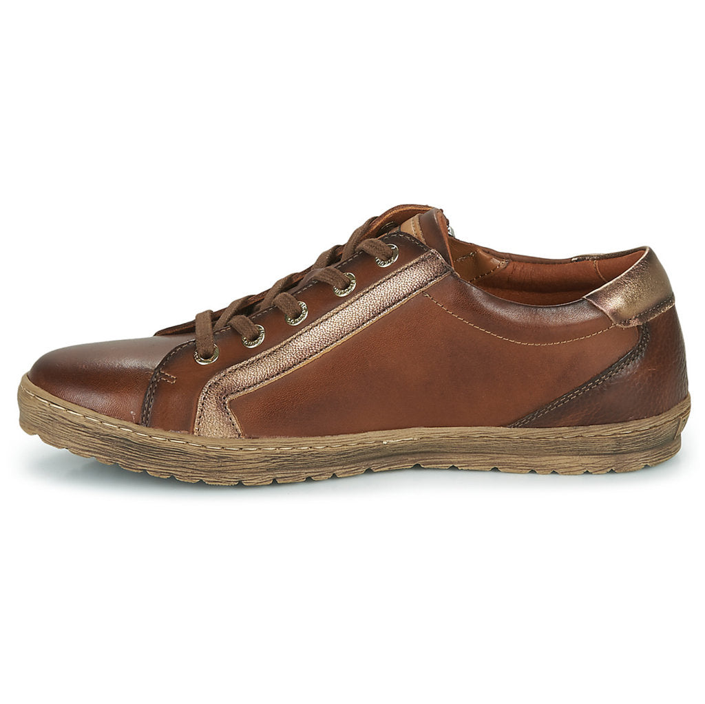 Pikolinos Lagos 901 Leather Womens Shoes#color_cuero